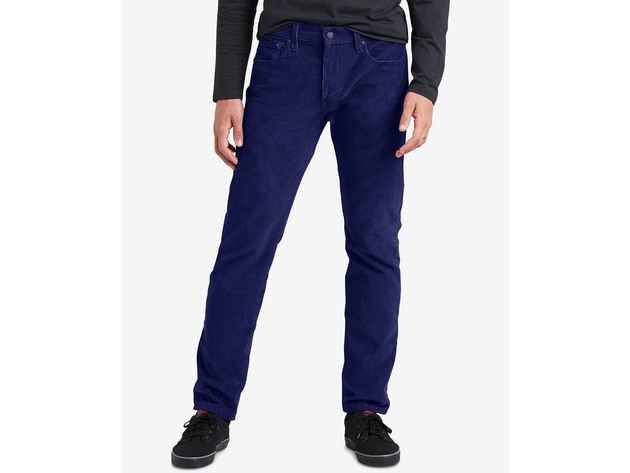 Levi's Men's 502 Taper Corduroy Pants Blue Size 36X32