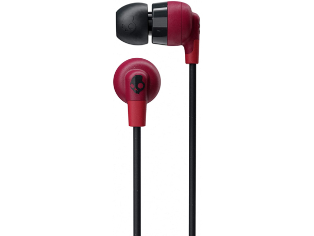 Skullcandy Ink'd+ Wireless BT Earbuds with Microphone - Deep Red