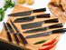 Seido™ Japanese Master Chef's 8-Piece Knife Set with Gift Box