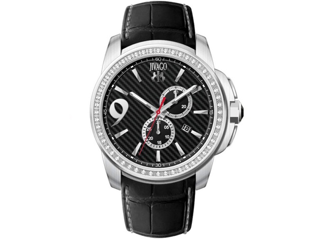Jivago Men's Gliese Black Dial Watch JV1537