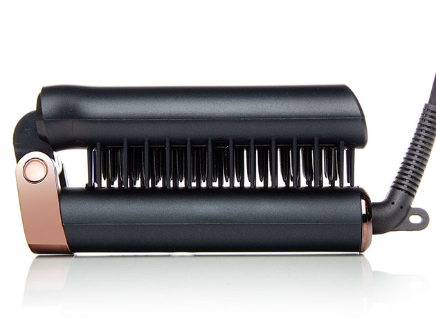 Tiripro Foldable Hot Straightening Brush with Travel Pouch