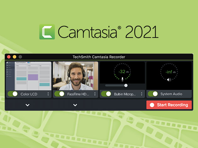 Camtasia 2021 + One Year of Maintenance