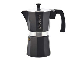 MILANO Stovetop Espresso Maker and EZ Latte Milk Frother Bundle Set
