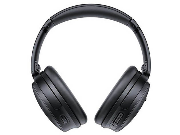 Bose QC45BLACK QuietComfort 45 Noise-Canceling Wireless Over-Ear Headphones - Black