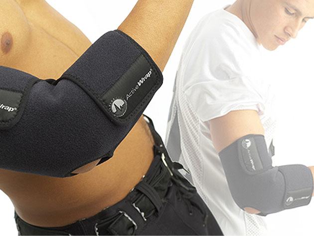 ActiveWrap Elbow Heat and Ice Pack + 2 Bonus Packs (Large/XL)