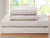 4-Piece Bamboo Blend Waffle Hem Sheet Set (Ivory/King)