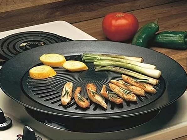 Smokeless Indoor Stovetop Grill Citizen Goods Grill All Year Round With This Game Changing Indoor Stovetop