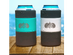 Non-Tipping Can Cooler - Graphite / 12oz Regular Can