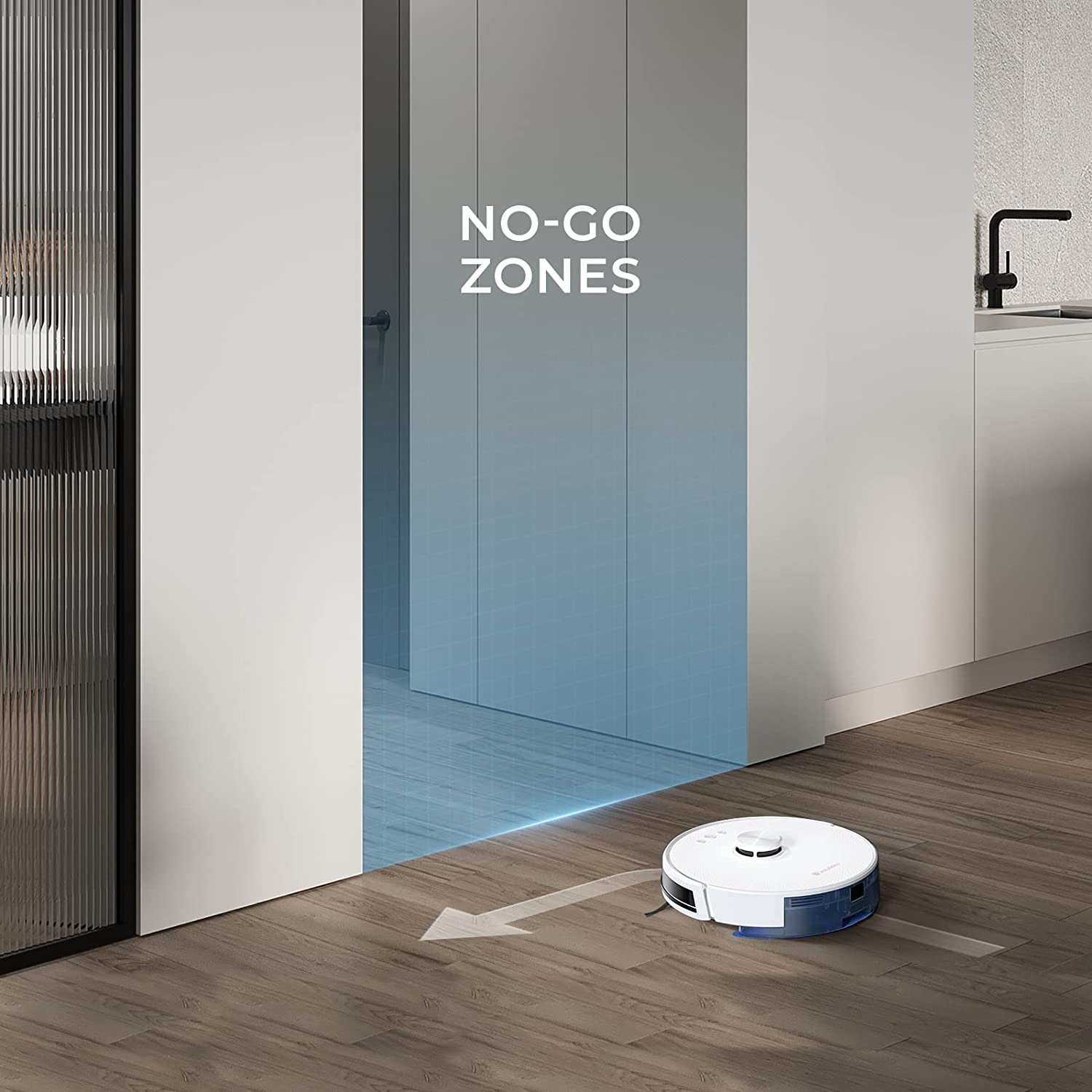 InstaRobo COCOVAC R2 Laser Navigation Robot Vacuum Cleaner (White)