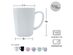 Homvare Porcelain Coffee Mug, Tea Cup for Office and Home Suitable for Both Hot and Cold Beverage - White