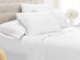 Super-Soft 1800 Series Bamboo Blend 6-Piece Sheet Set (White/Queen)