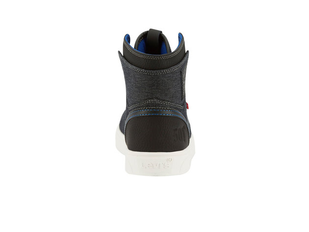 Levi's Mens Mason Hi Denim Fashion Hightop Sneaker Shoe - 9.5 M Black ...