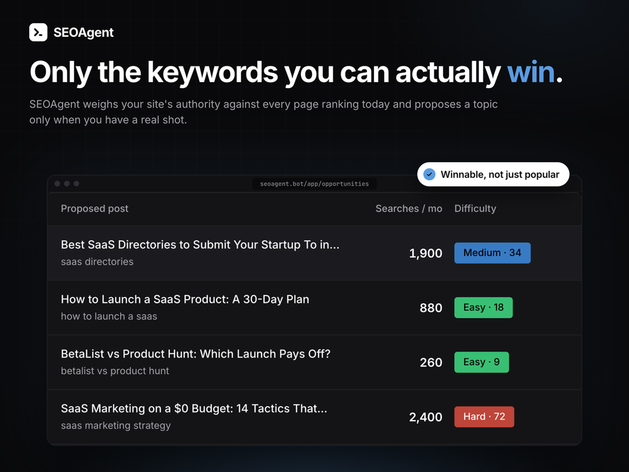 SEOAgent: Lifetime Subscription (Tier 3)