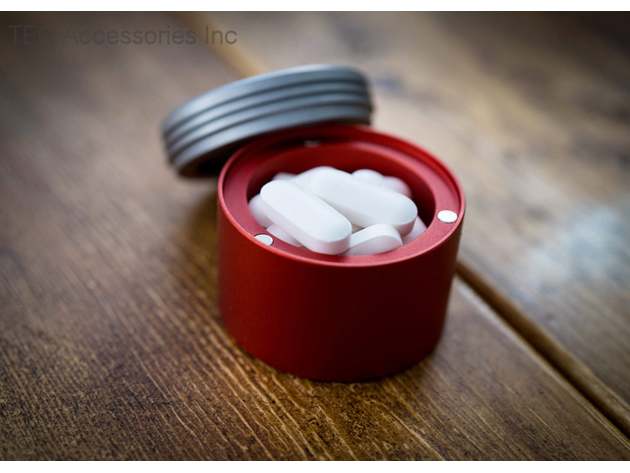 Min-E-Vault Storage Container Red