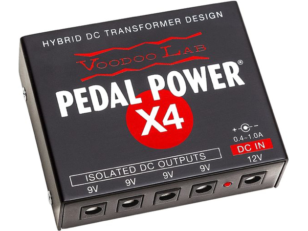 Voodoo Lab PPX4EK Pedal Adds Power X4 Isolated Four 9V Output Expander Kit (Like New, Damaged Retail Box)