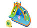 Costway Inflatable Water Slide Mighty Bounce House Jumper Castle W/ 480W Blower - Green/Yellow