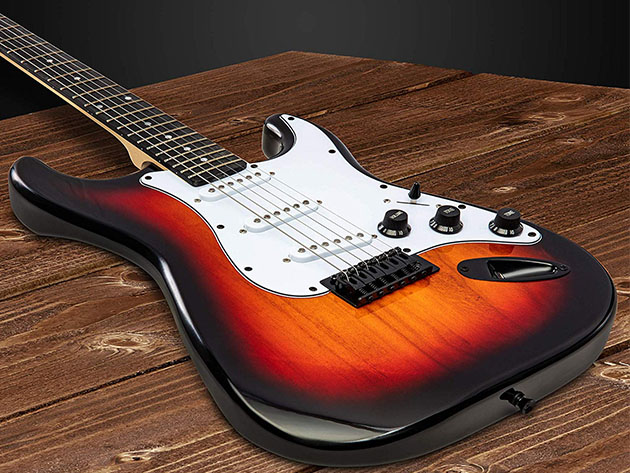 LyxPro 39" Electric Guitar (Right-Handed/Sunburst)