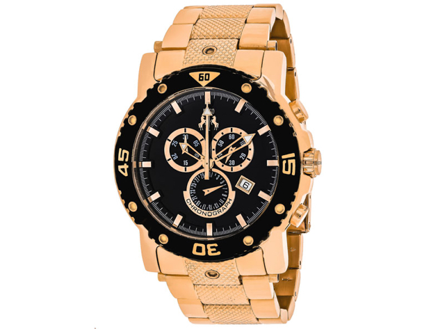 Jivago Men's Titan Black Dial Watch - JV9123XL