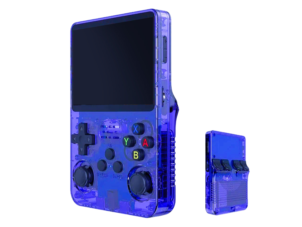 Retropian Color Retro Handheld Gaming Console (Blue)