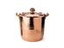 Copper Stockpot 23.5 Qt with Flower Lid 