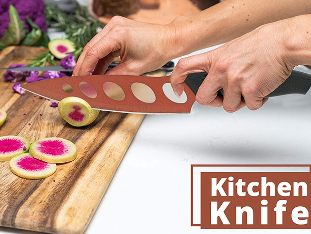 Tekno Copper-Plated Kitchen Knife