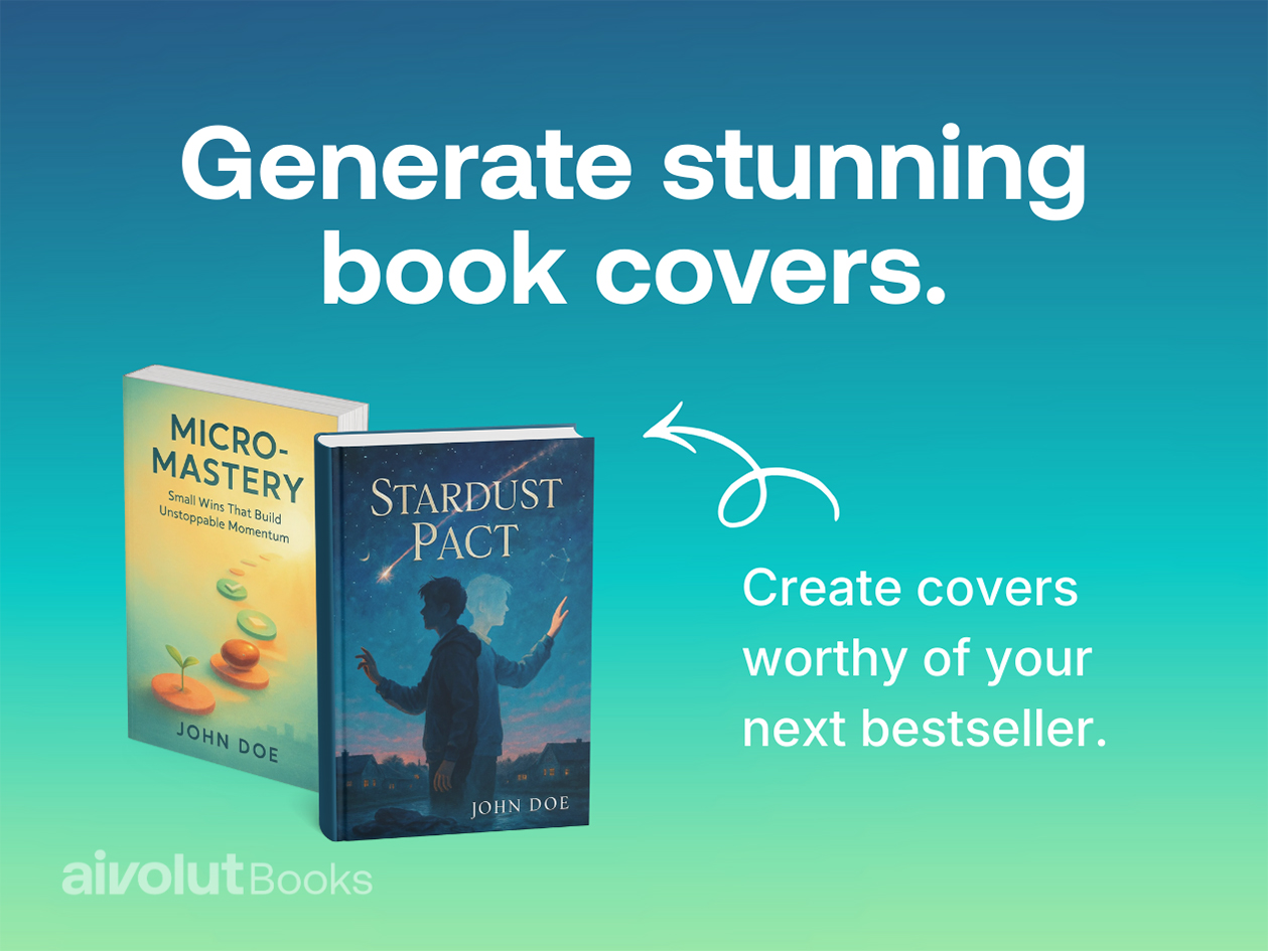 Aivolut AI Book Creator: Lifetime Subscription (Starter Plan)