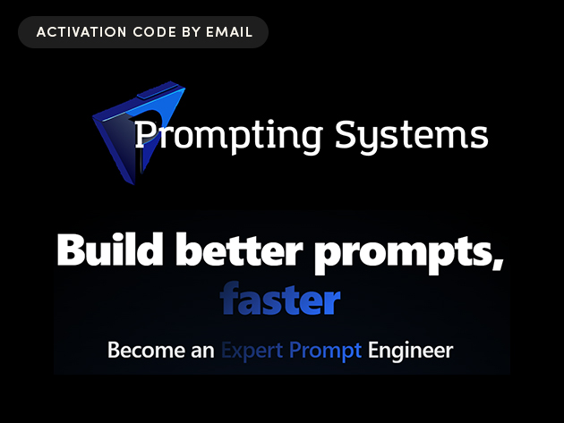 Prompting Systems: Lifetime Subscription