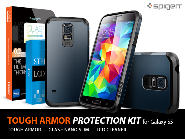 Galaxy S5 Tough Armor Bundle: Elite Protection without the Bulk (International)