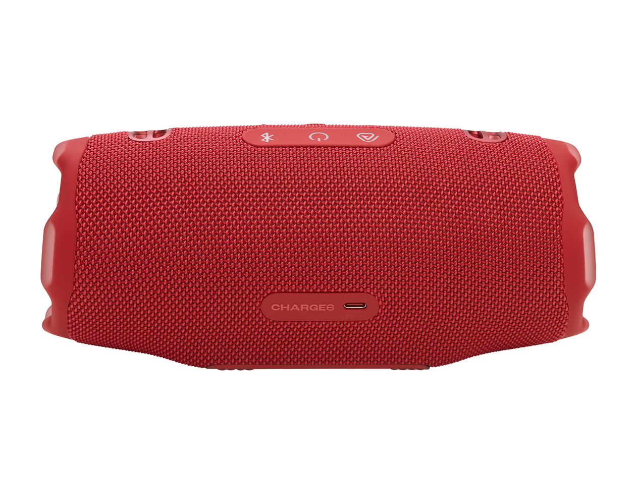 JBL Charge 6 (2025) Portable Speaker - Red (Open Box)