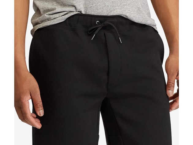 Polo Ralph Lauren Men's Double-Knit 7.75" Active Shorts Navy Size Large