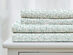 3-Piece Floral Print Microfiber Sheet Set (Chamblee Blue/Twin)