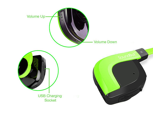 SoundBot Bluetooth Sports Earbuds