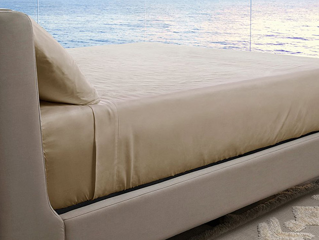 Resort Bamboo Bed Sheet Set (Stone/King)