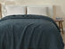 Vintage Cotton Waffle Blanket (King/Indigo)