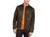 INC International Concepts Men's Faux Suede Jacket Black Size Extra Large