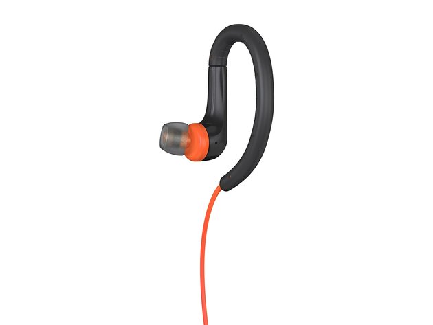 Motorola Earbuds Sport In-Ear Wired Headphones Water Resistant - Orange