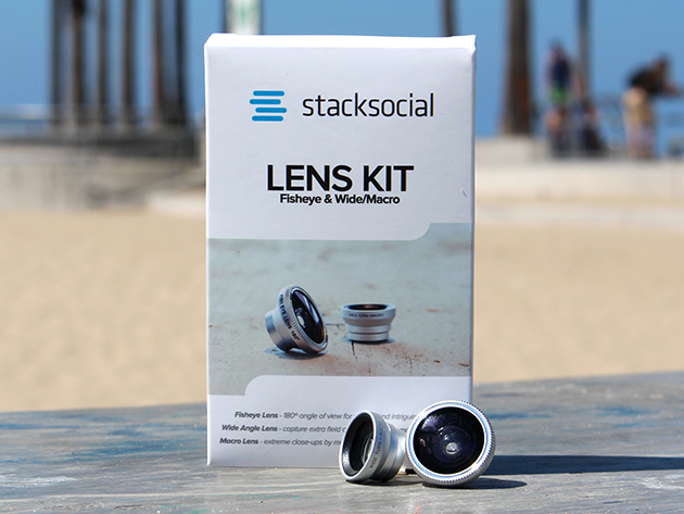 The 3-In-1 Mobile Lens Kit: Take Epic Smartphone Photos (US)