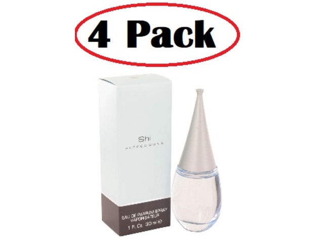 4 Pack of SHI by Alfred Sung Eau De Parfum Spray 1 oz