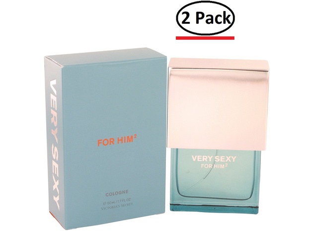Very Sexy 2 by Victoria's Secret Cologne Spray 1.7 oz for Men (Package of 2)