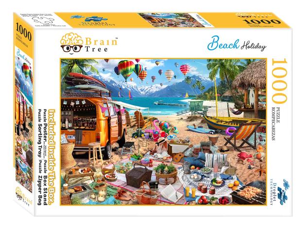Beach Holiday Jigsaw Puzzles 1000 Piece