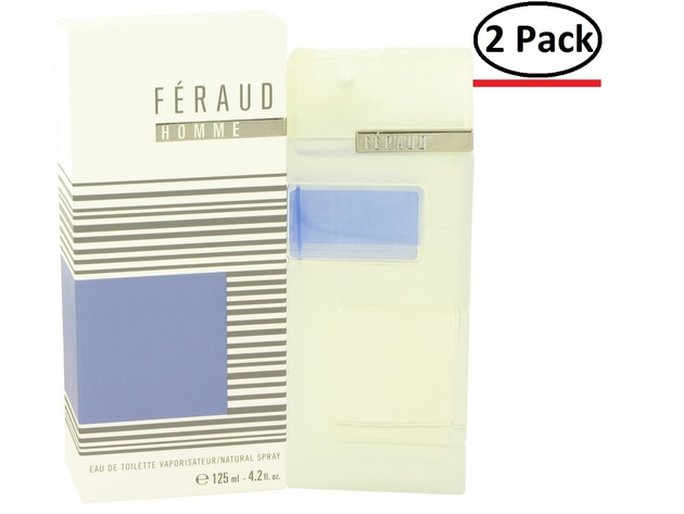 Feraud by Jean Feraud Eau De Toilette Spray 4.2 oz for Men (Package of 2)