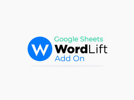 WordLift SEO Tool for Google Sheets: Lifetime Subscription