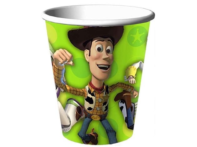 Cups - Toy Story - 9oz Paper - 8ct | StackSocial