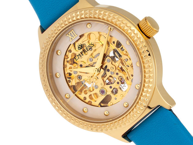 Empress Alice Automatic Watch Blue Yourtango 