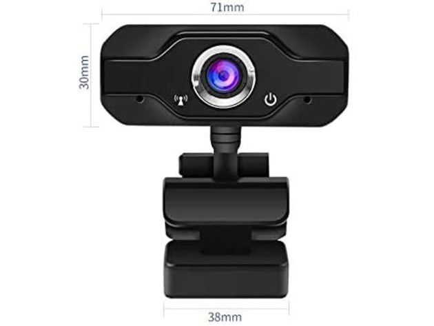 OCD Tech PC Webcam 1080P Full HD Webcam USB Desktop & Laptop Live Streaming (Refurbished, Open Retail Box)