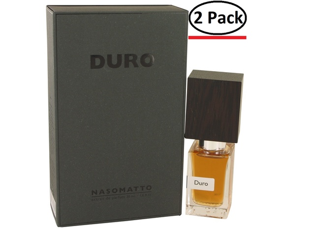Duro by Nasomatto Extrait de parfum (Pure Perfume) 1 oz for Men (Package of 2)
