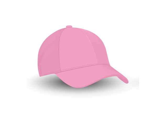 Pack of 10 Bulk Plain Baseball Cap Hat Adjustable Back - Pink