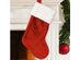 Flomo Classic Christmas Stocking Plush Socks 19" Large for Christmas Fireplace Holiday Decor (3 Pack)