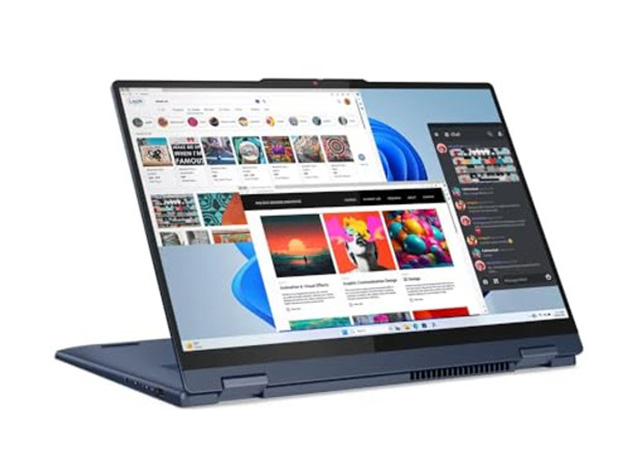 Lenovo IdeaPad 5i 2-in-1 16" Laptop (2024) Intel 7 16GB RAM 1TB SSD Win 11 Home Cosmic Blue (Open Box)