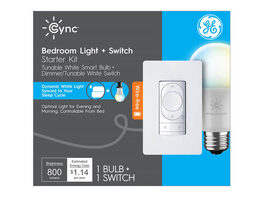Cync by GE 93129718 Bedroom Light & Switch Starter Kit